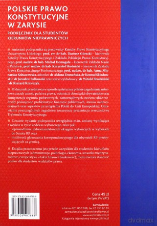 Polskie prawo konstytucyjne w zarysie - Dariusz Górecki [KSIĄŻKA]