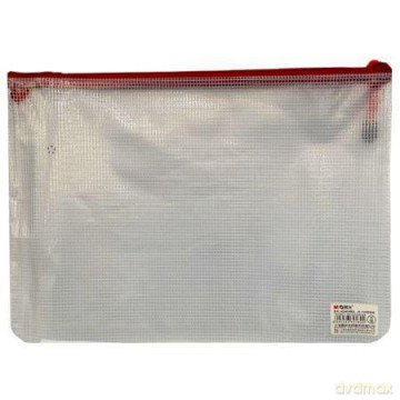 Saszetka siatkowana PCVDL A5 Mesh Zip Bag