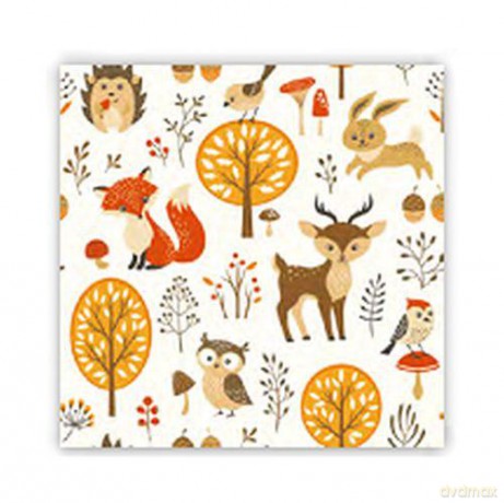 Serwetki Daisy 33 x 33 cm SDOG 018101