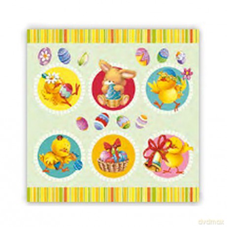 Serwetki Daisy 33 x 33 cm SDWL 006301