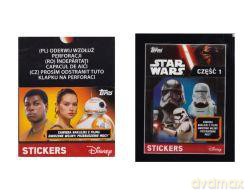 Star Wars: Naklejki do kolekcjonowania część 1 (Gwiezdne Wojny)
