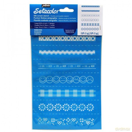 Szablon A5 607 Ribbons