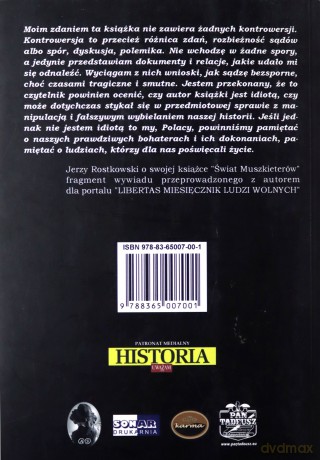 Świat Muszkieterów. Zapomnij albo zgiń - Jerzy Rostkowski [KSIĄŻKA]
