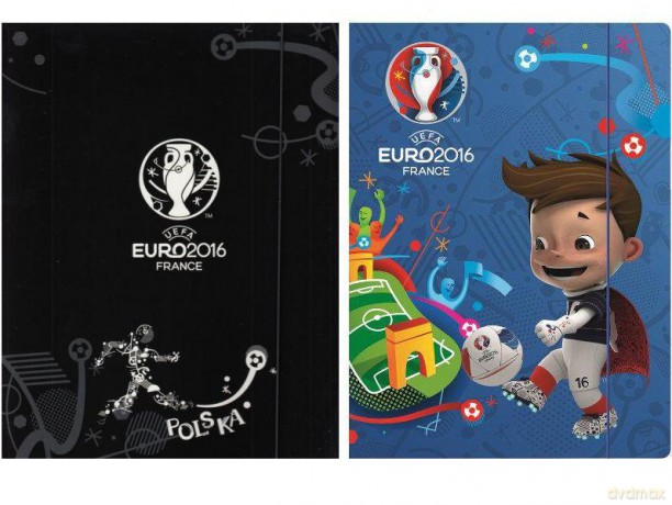 Teczka z gumką A4 Uefa Euro 2016