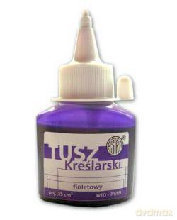 Tusz kreślarski Fioletowy 35 ml