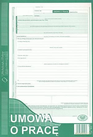 Umowa o pracę A4 500-1