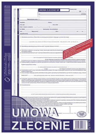 Umowa zlecenie A4 511-1U