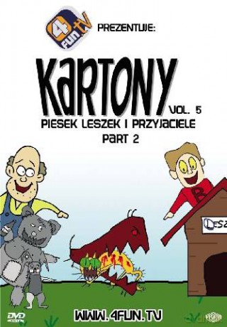 Kartony 5: Animowane historie: Piesek Leszek i Przyjaciele [DVD]