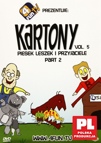 Kartony 5: Animowane historie: Piesek Leszek i Przyjaciele [DVD]