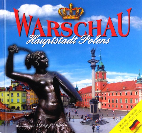 Warszawa stolica Polski wersja niemiecka [KSIĄŻKA]