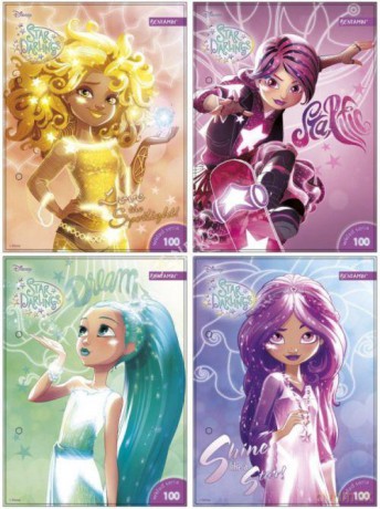 Wkłady do segregatora A5 Star Darlings