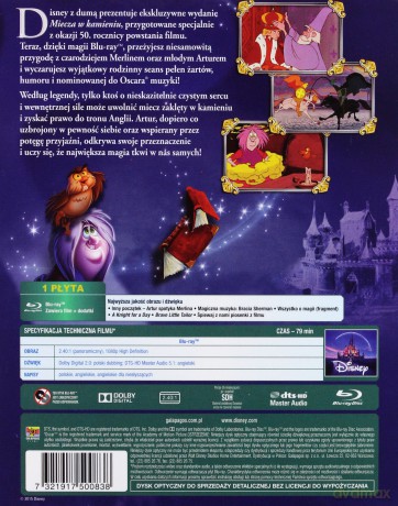 Miecz w kamieniu (Disney) [Blu-Ray]