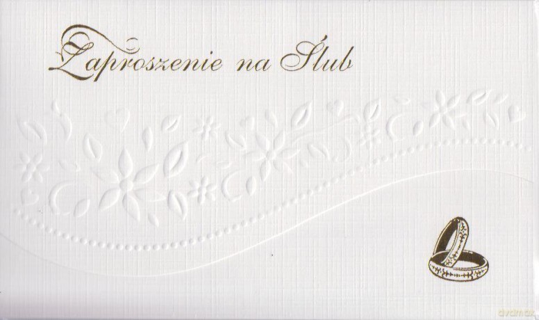 Zaproszenie na ślub ZSE_SL_24328