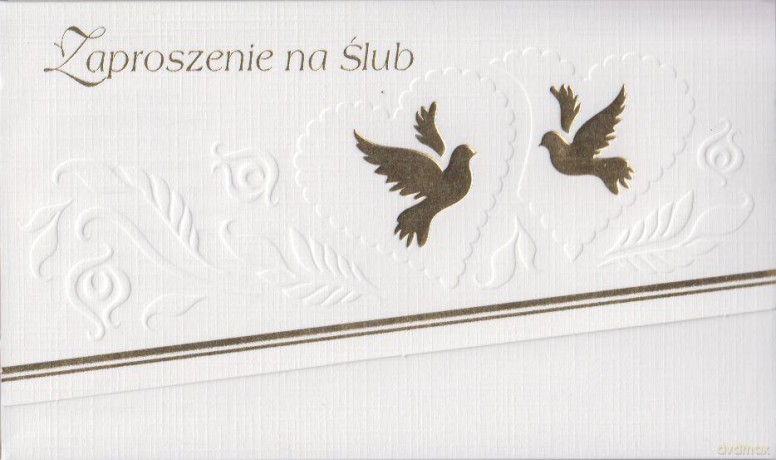 Zaproszenie na ślub ZSE_SL_38785
