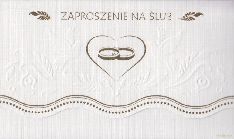 Zaproszenie na ślub ZSE_SL_38787