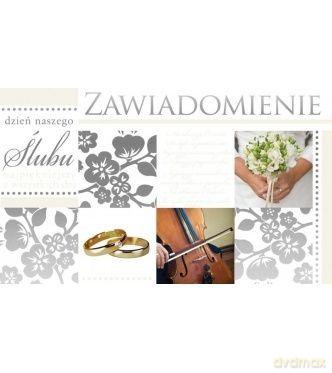 Zawiadomienie ślubne PMZ-026