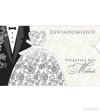 Zawiadomienie ślubne PMZ-029