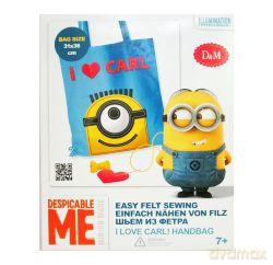 Zestaw kreatywny Minionki - Torba I Love Carl