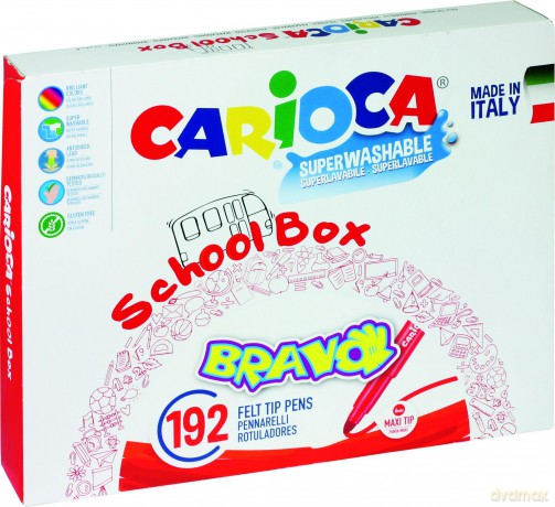 Zestaw szkolny Carioca Bravo 192 sztuk 42826/C