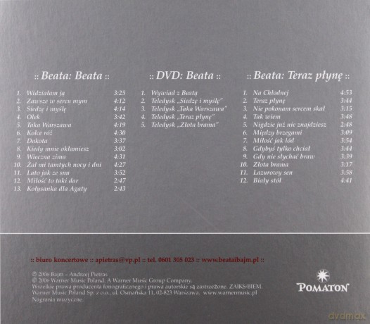 Beata: Platynowa [2CD]+[DVD]