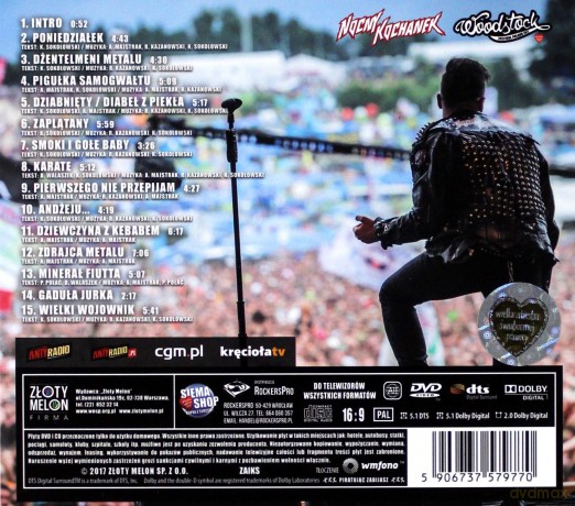 Nocny Kochanek: Przystanek Woodstock 2017 [CD]+[DVD]