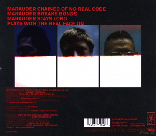 Interpol: Marauder [CD]