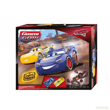 GO!!! Tor wyścigowy Disney/Pixar Cars 3 - Chłodnica Górska