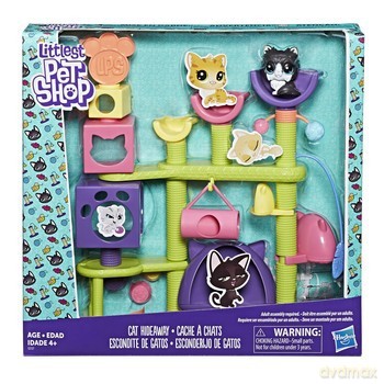 Littlest Pet Shop Koci Plac Zabaw [FIGURKA]