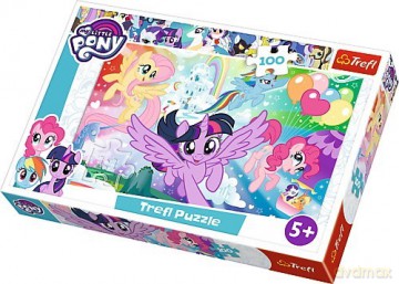 TREFL 100 el. - My Little Pony, Tęczowa kraina [PUZZLE]