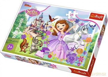 TREFL 24 el. Maxi - Jej Wysokość Zosia, Kolorowy świat Zosi [PUZZLE]