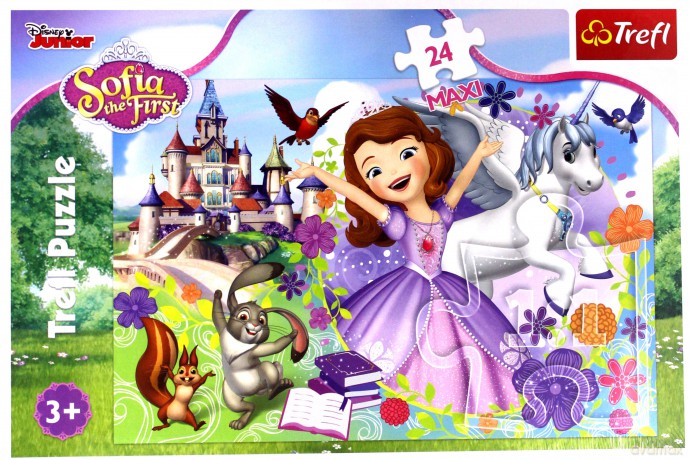 TREFL 24 el. Maxi - Jej Wysokość Zosia, Kolorowy świat Zosi [PUZZLE]