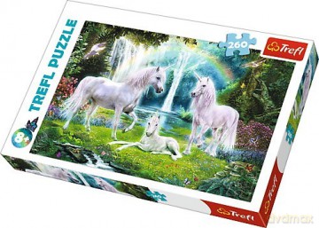 TREFL 260 el. - Jednorożce [PUZZLE]