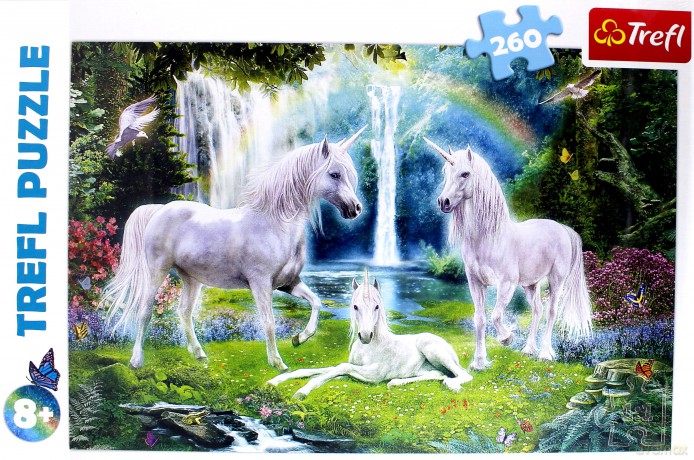 TREFL 260 el. - Jednorożce [PUZZLE]