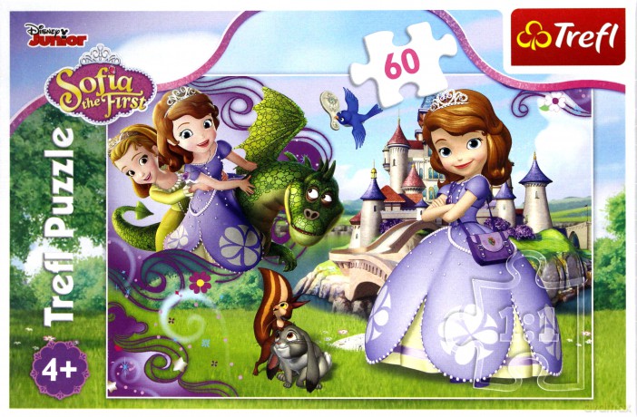 TREFL 60 el. - Disney Jej Wysokość Zosia, Przygody księżniczki Zosi [PUZZLE]