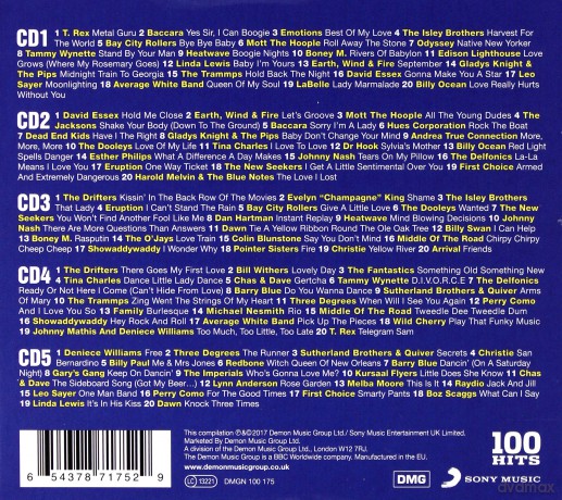 100 Hits - 70s Chartbusters [5CD]