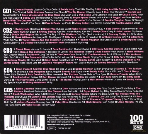 100 Hits - Lipstick On Your Collar [5CD]
