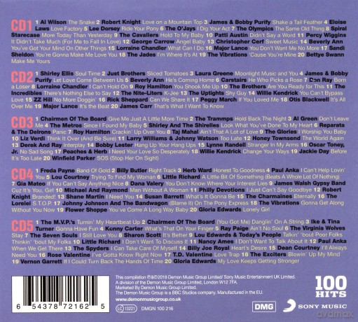 100 Hits - The Best Northern Soul Album [5CD]