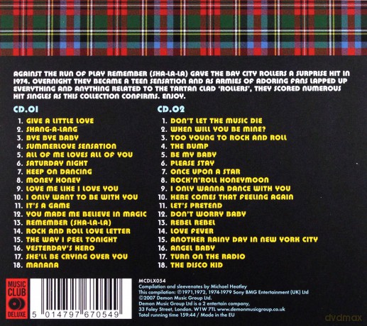 Bay City Rollers: Give A Little Love - The Best Of [2CD]