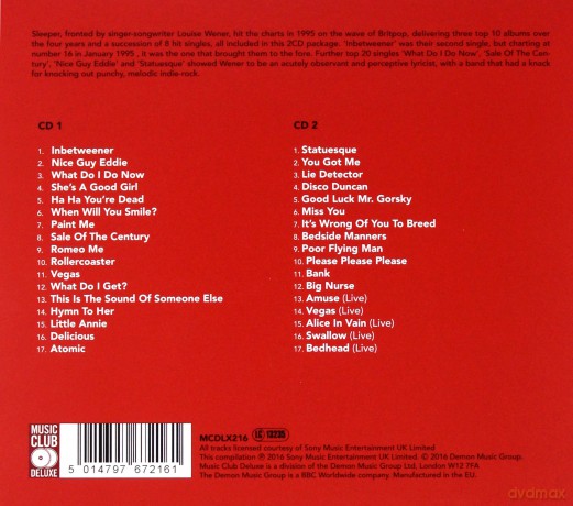 Sleeper: Inbetweener - The Best Of [2CD]