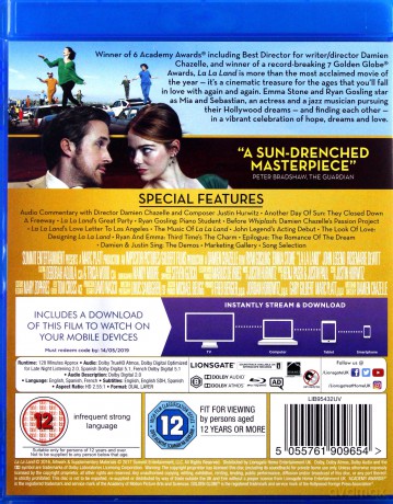 La La Land [Blu-Ray]