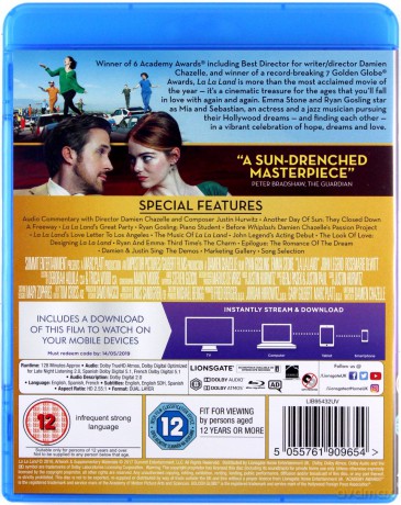 La La Land [Blu-Ray]
