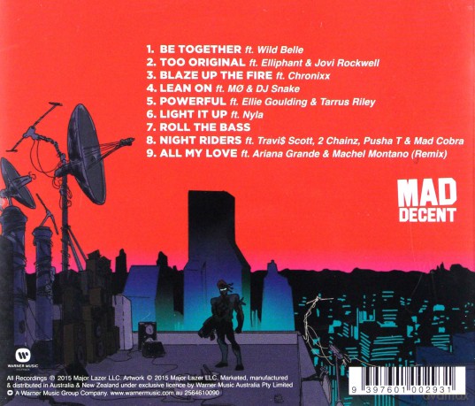 Major Lazer: Peace Is The Mission [CD]