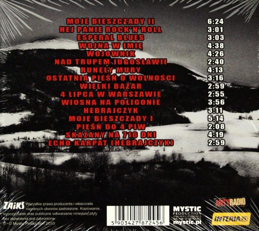 KSU: Moje Bieszczady (digipack) [CD]