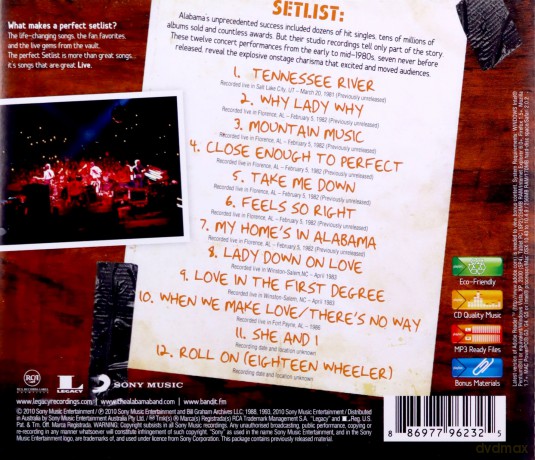 Alabama: The Very Best Of [CD]