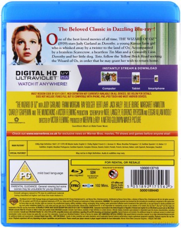 The Wizard Of Oz (Czarnoksiężnik z Oz) [2xBlu-Ray]