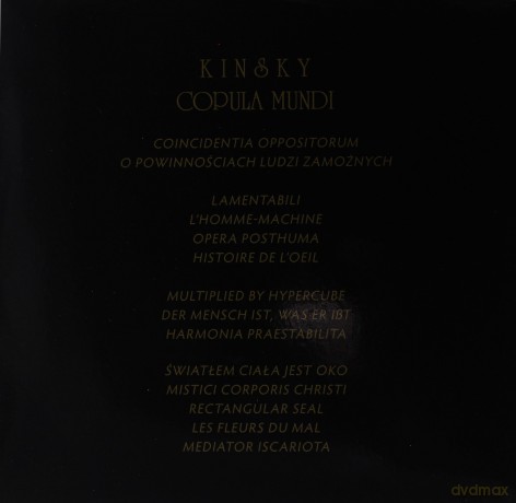Kinsky: Copula Mundi [2xWinyl]