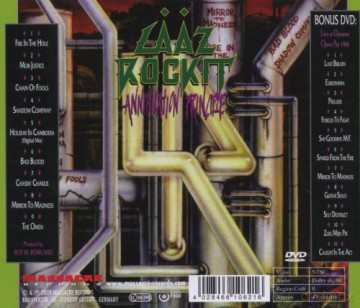 Laaz Rockit: Annihilation Principle [CD]+[DVD]
