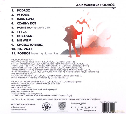 Ania Waraszko: Podróż (digipack) [CD]