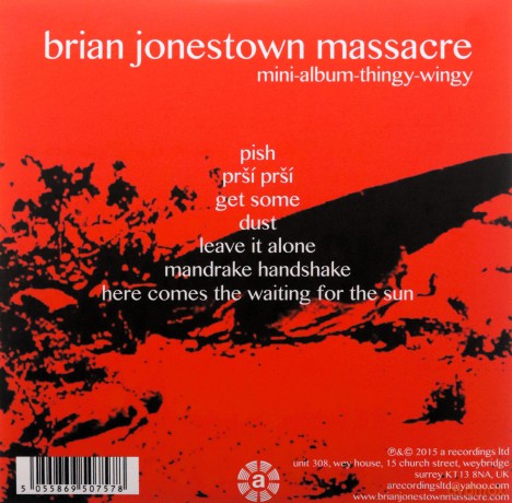The Brian Jonestown Massacre: Mini Album Thingy Wingy [CD]