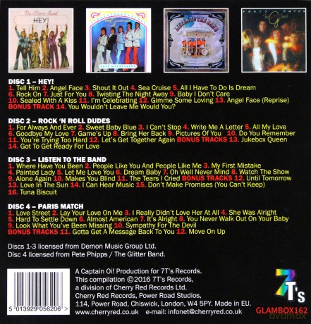 The Glitter Band: The Albums [4CD]